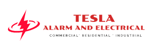 Tesla Alarm and Electrical Logo